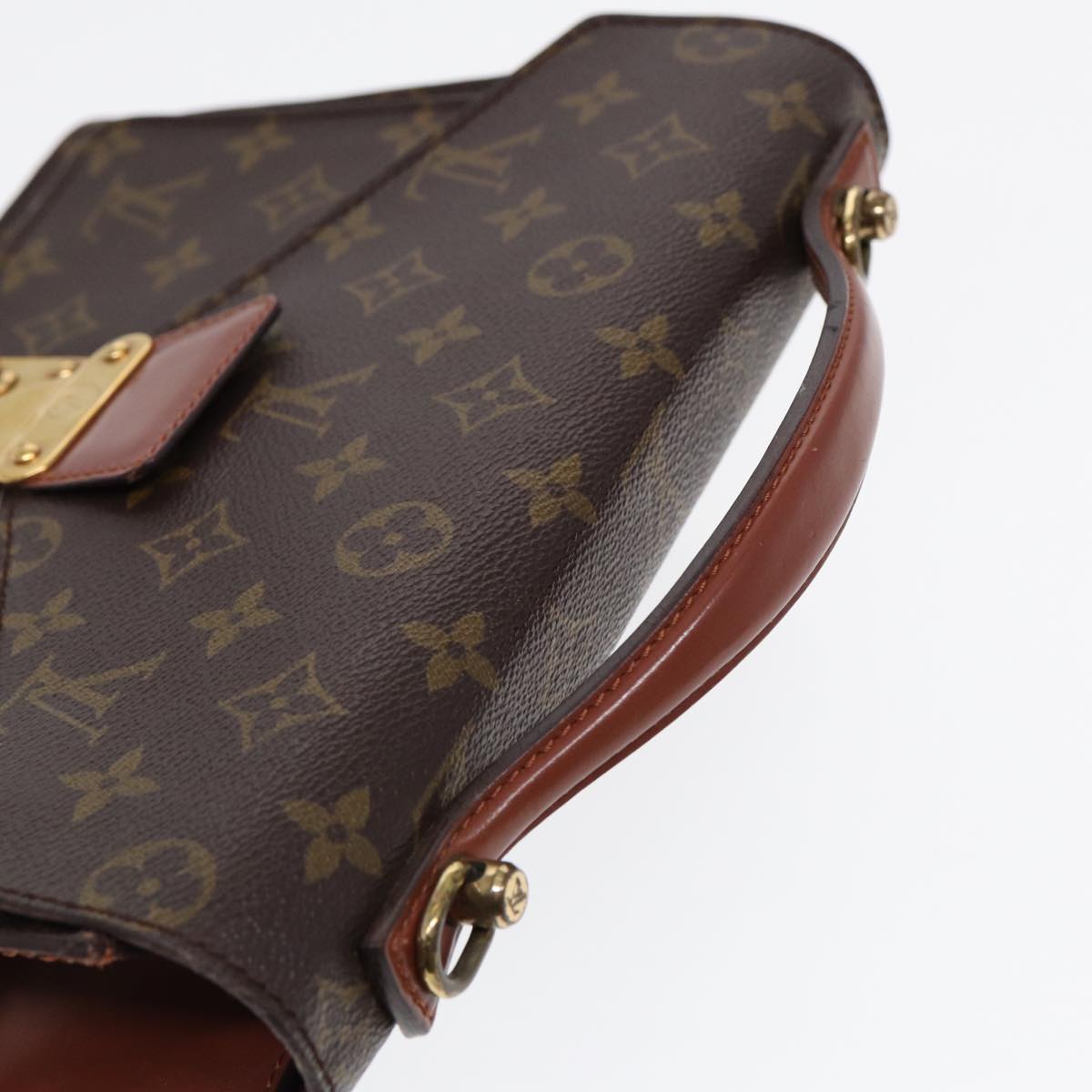 LOUIS VUITTON Monogram Monceau 26 Shoulder Bag M51187 LV Auth 86623