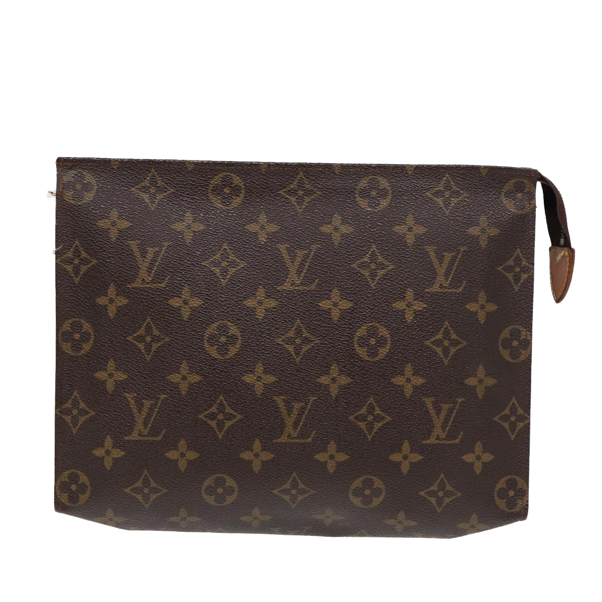 LOUIS VUITTON Monogram Poche Toilette 26 Pouch M47542 LV Auth 86626