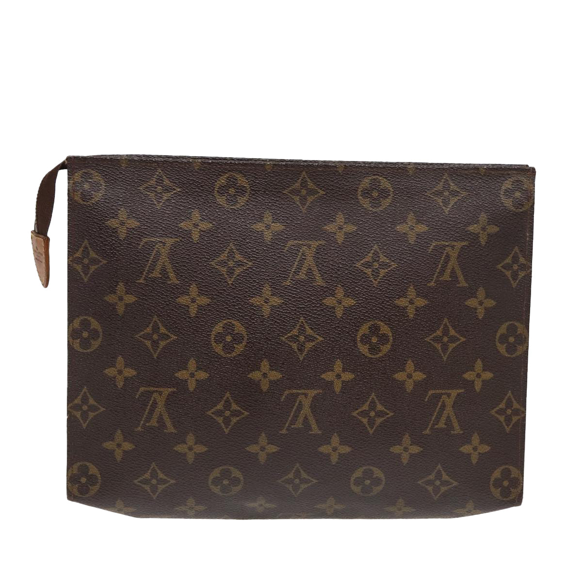 LOUIS VUITTON Monogram Poche Toilette 26 Pouch M47542 LV Auth 86626 - 0