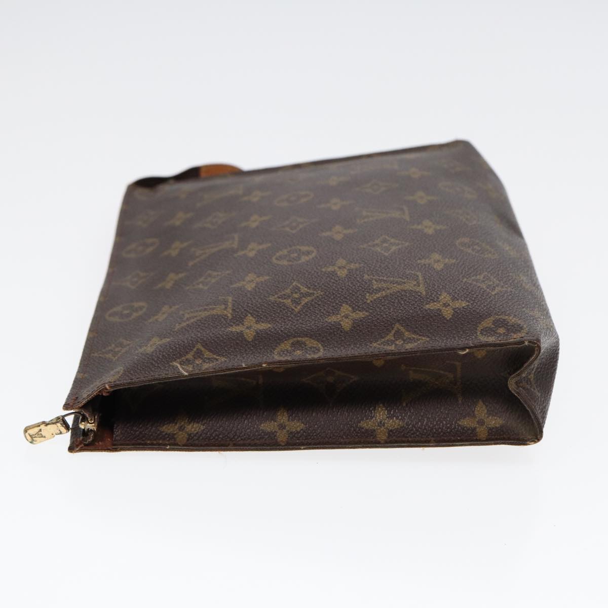 LOUIS VUITTON Monogram Poche Toilette 26 Pouch M47542 LV Auth 86626