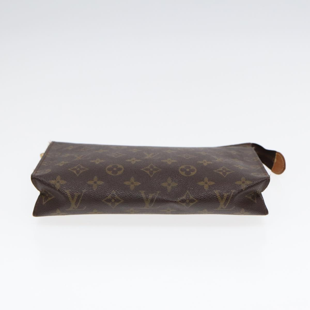 LOUIS VUITTON Monogram Poche Toilette 26 Pouch M47542 LV Auth 86626