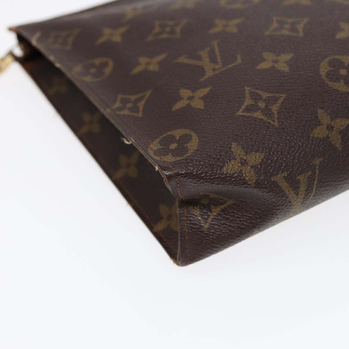 LOUIS VUITTON Monogram Poche Toilette 26 Pouch M47542 LV Auth 86626