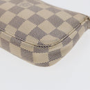 LOUIS VUITTON Damier Azur Mini Pochette Accessoires Pouch N63005 LV Auth 86634-14