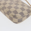 LOUIS VUITTON Damier Azur Mini Pochette Accessoires Pouch N63005 LV Auth 86634-16
