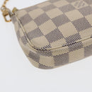 LOUIS VUITTON Damier Azur Mini Pochette Accessoires Pouch N63005 LV Auth 86634-17