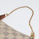 LOUIS VUITTON Damier Azur Mini Pochette Accessoires Pouch N63005 LV Auth 86634-8