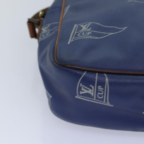 LOUIS VUITTON LV Cup Sac San Diego Shoulder Bag Blue M80010 LV Auth 86651