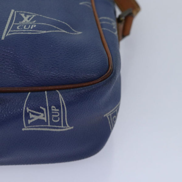 LOUIS VUITTON LV Cup Sac San Diego Shoulder Bag Blue M80010 LV Auth 86651