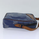 LOUIS VUITTON LV Cup Sac San Diego Shoulder Bag Blue M80010 LV Auth 86651-4
