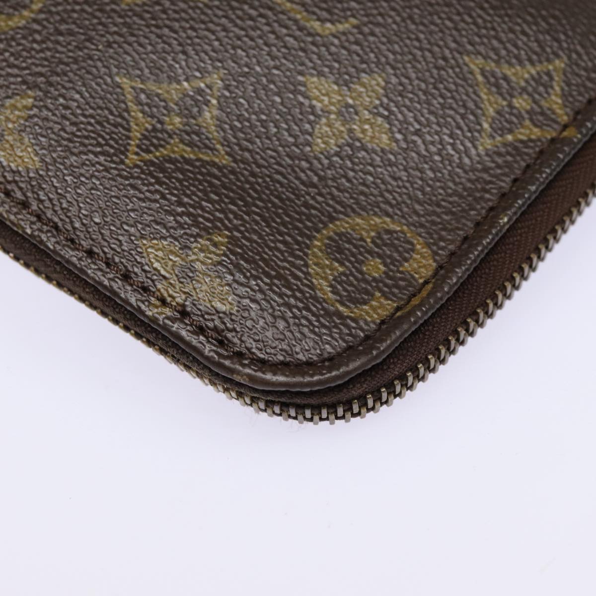 LOUIS VUITTON Monogram Posh Documents Clutch Bag M53456 LV Auth 86652