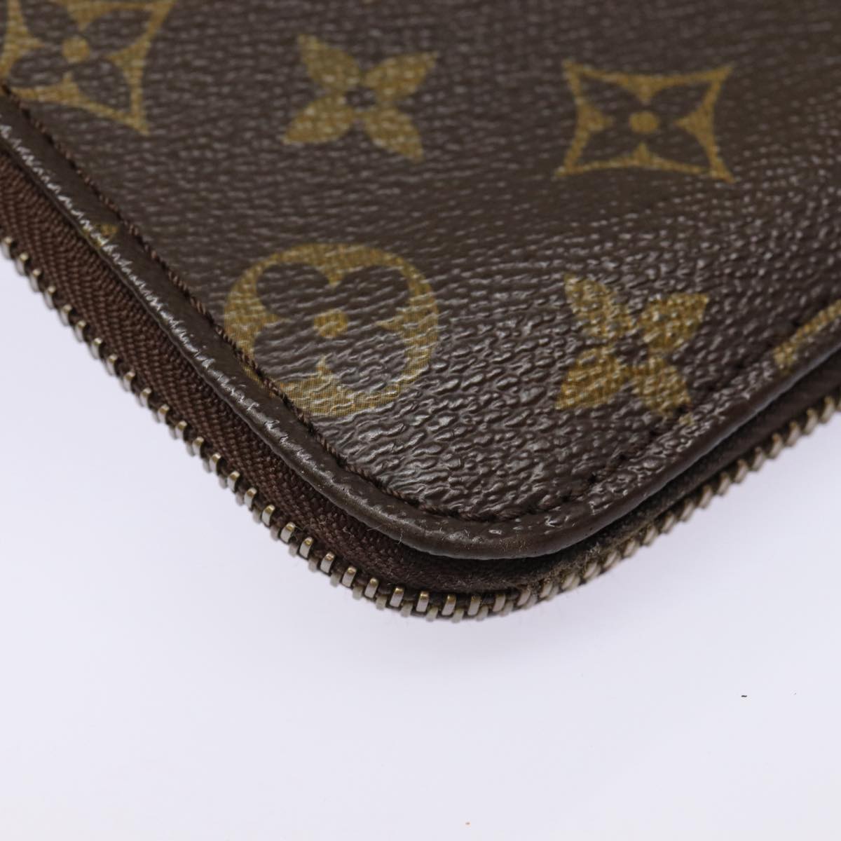 LOUIS VUITTON Monogram Posh Documents Clutch Bag M53456 LV Auth 86652