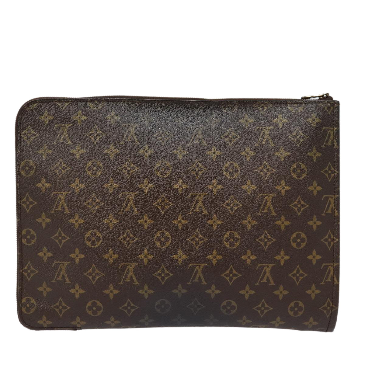 LOUIS VUITTON Monogram Posh Documents Clutch Bag M53456 LV Auth 86652 - 0