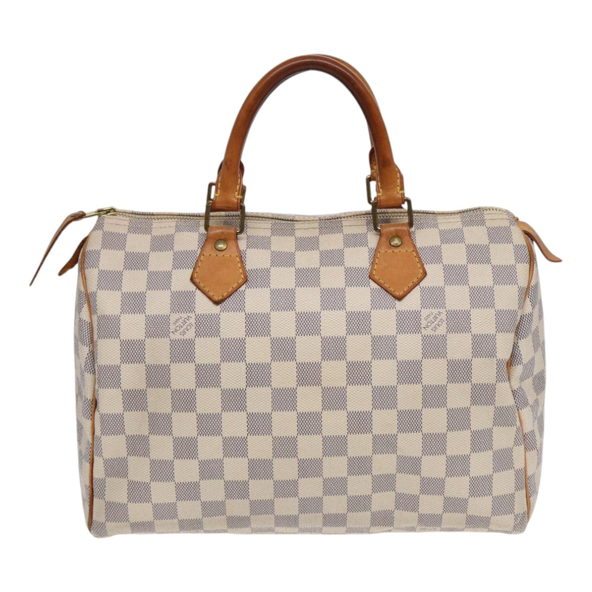 LOUIS VUITTON Damier Azur Speedy 30 Hand Bag N41533 LV Auth 86653 - 0