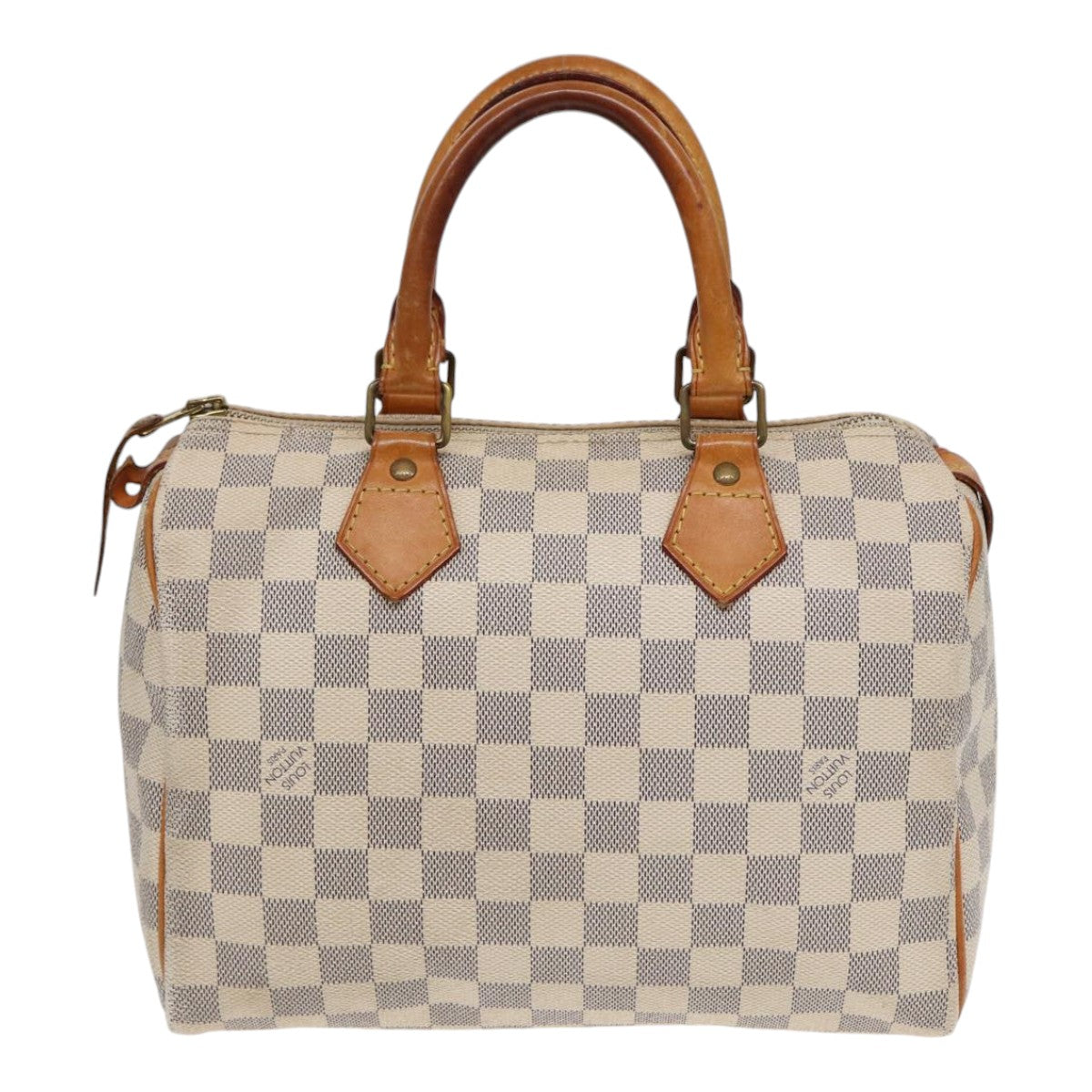 LOUIS VUITTON Damier Azur Speedy 25 Hand Bag N41534 LV Auth 86654 - 0