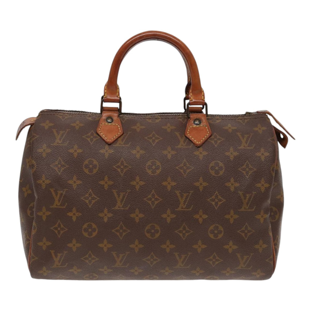 LOUIS VUITTON Monogram Speedy 30 Hand Bag Vintage M41526 LV Auth 86655