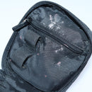 GUCCI GG Canvas Pouch Black Silver 039 1094 Auth 86678-9