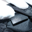 GUCCI GG Canvas Pouch Black Silver 039 1094 Auth 86678-19