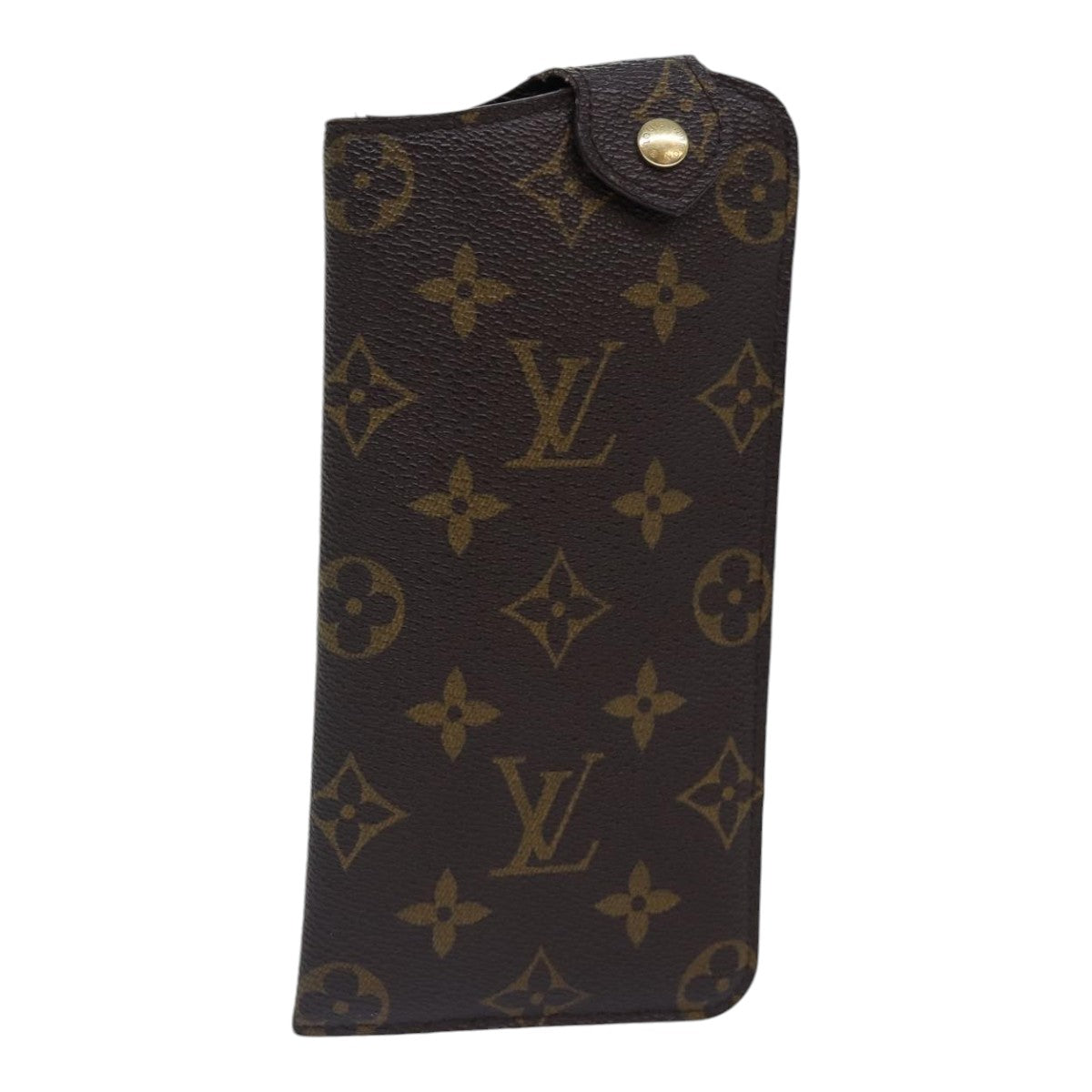 LOUIS VUITTON Monogram Etui Lunette MM Glasses Case M66544 LV Auth 86684