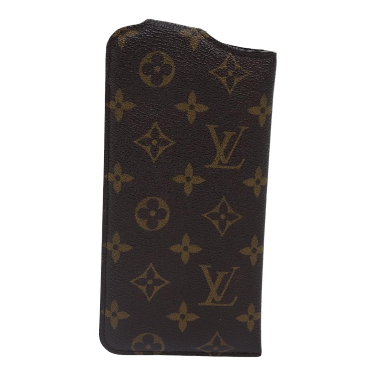 LOUIS VUITTON Monogram Etui Lunette MM Glasses Case M66544 LV Auth 86684