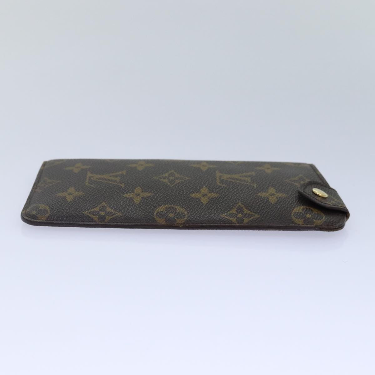 LOUIS VUITTON Monogram Etui Lunette MM Glasses Case M66544 LV Auth 86684