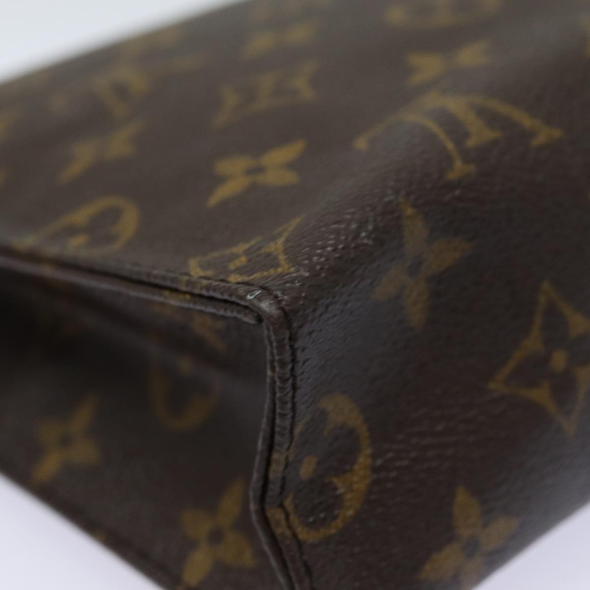 LOUIS VUITTON Monogram Poche Toilette 26 Pouch M47542 LV Auth 86693