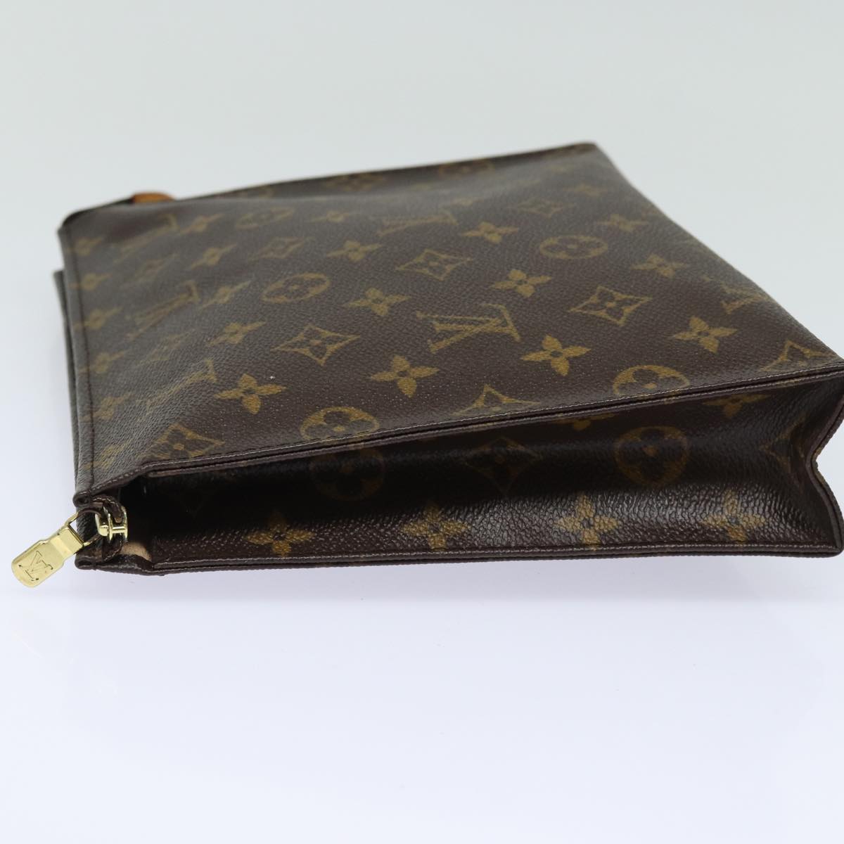 LOUIS VUITTON Monogram Poche Toilette 26 Pouch M47542 LV Auth 86693