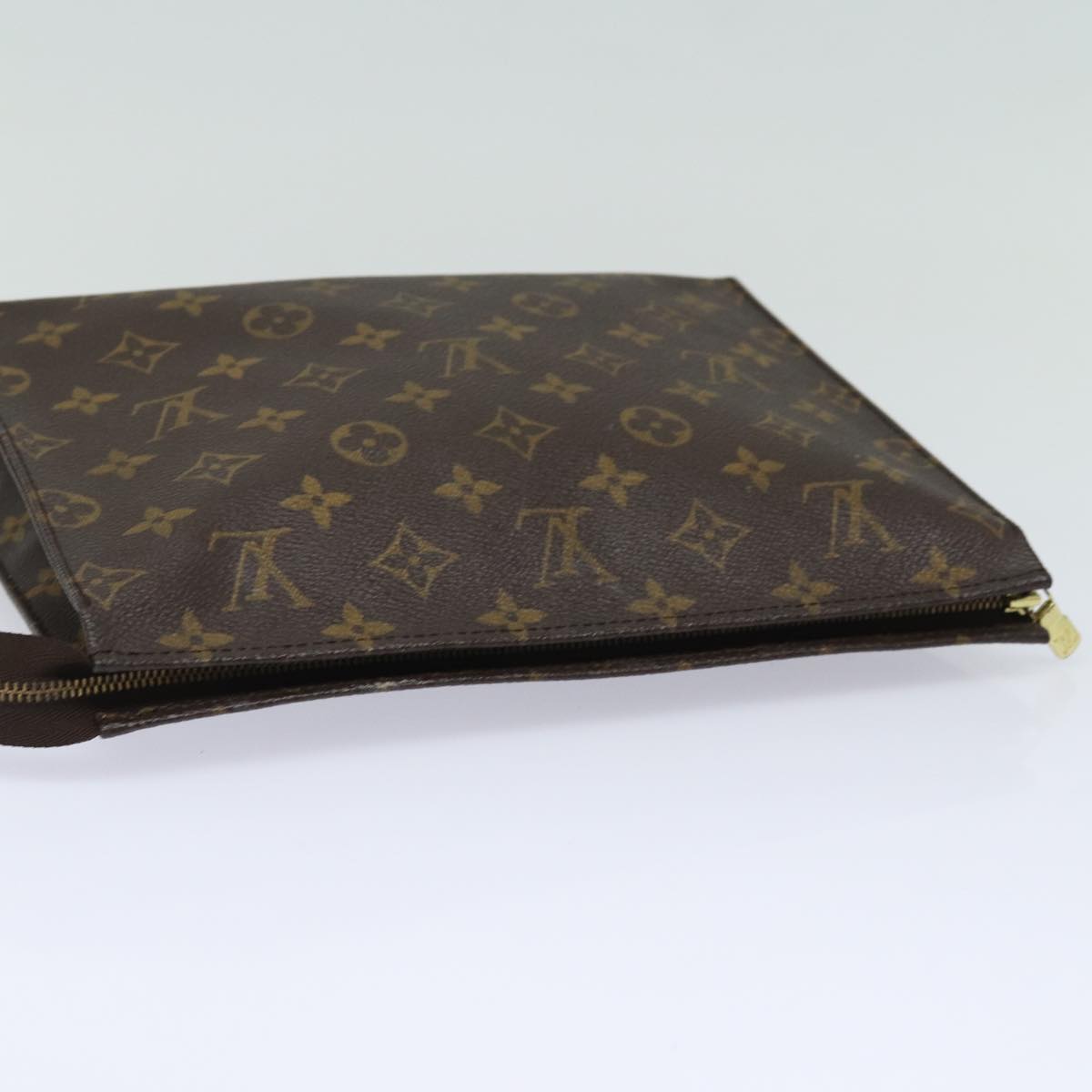 LOUIS VUITTON Monogram Poche Toilette 26 Pouch M47542 LV Auth 86693