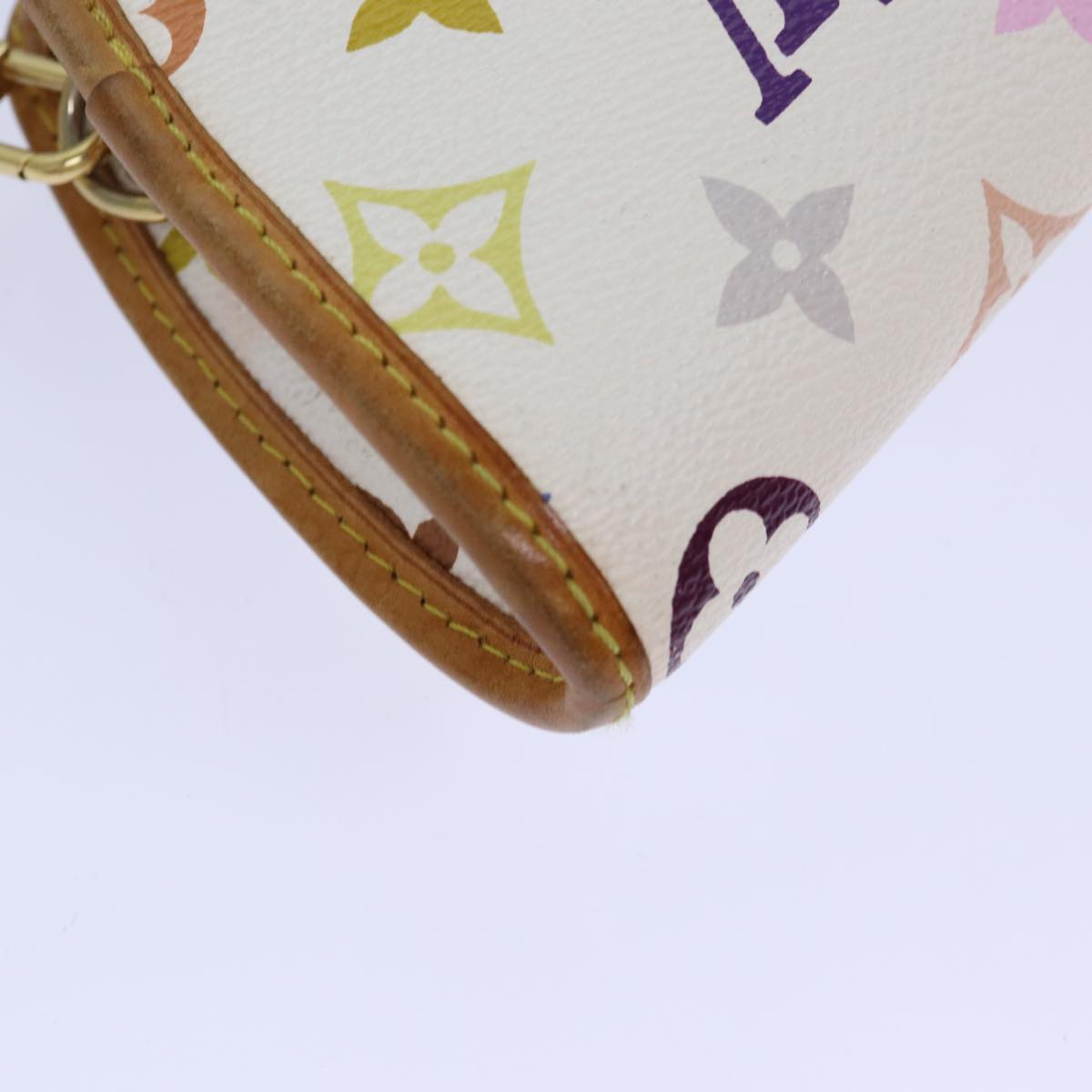 LOUIS VUITTON Multicolor Shirley Shoulder Bag White M40049 LV Auth 86695