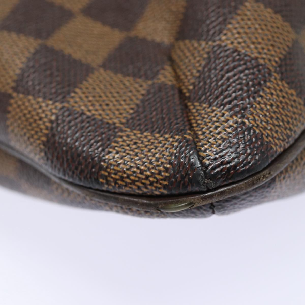 LOUIS VUITTON Damier Ebene Bloomsbury PM Shoulder Bag N42251 LV Auth 86720