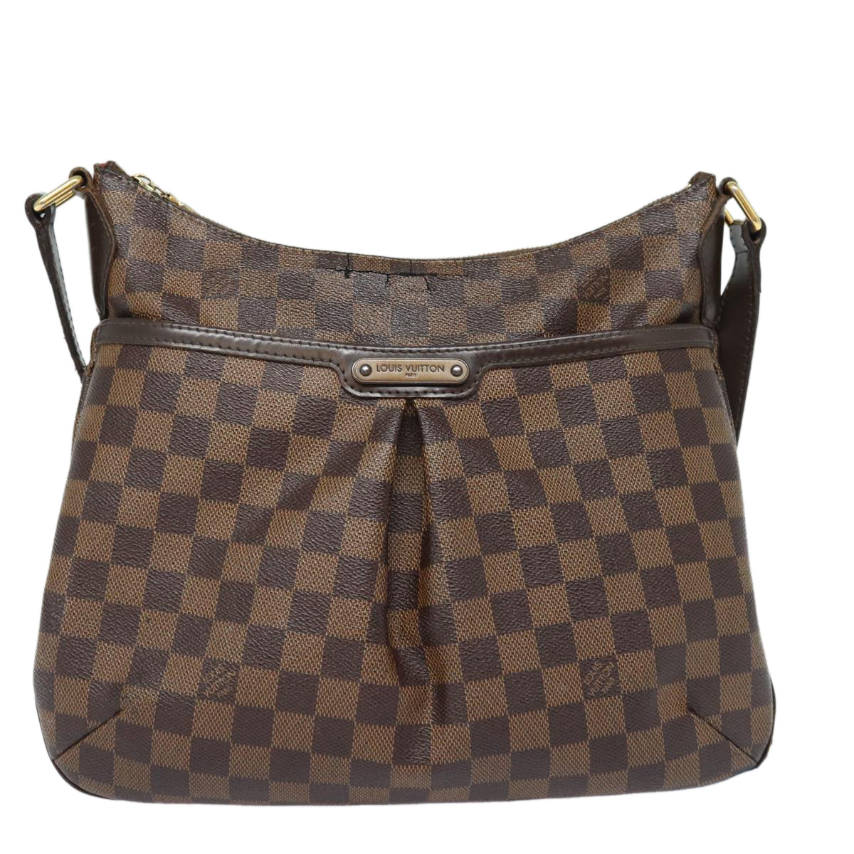 LOUIS VUITTON Damier Ebene Bloomsbury PM Shoulder Bag N42251 LV Auth 86720