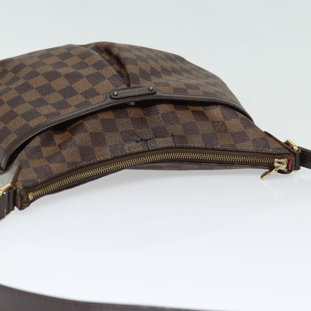 LOUIS VUITTON Damier Ebene Bloomsbury PM Shoulder Bag N42251 LV Auth 86720