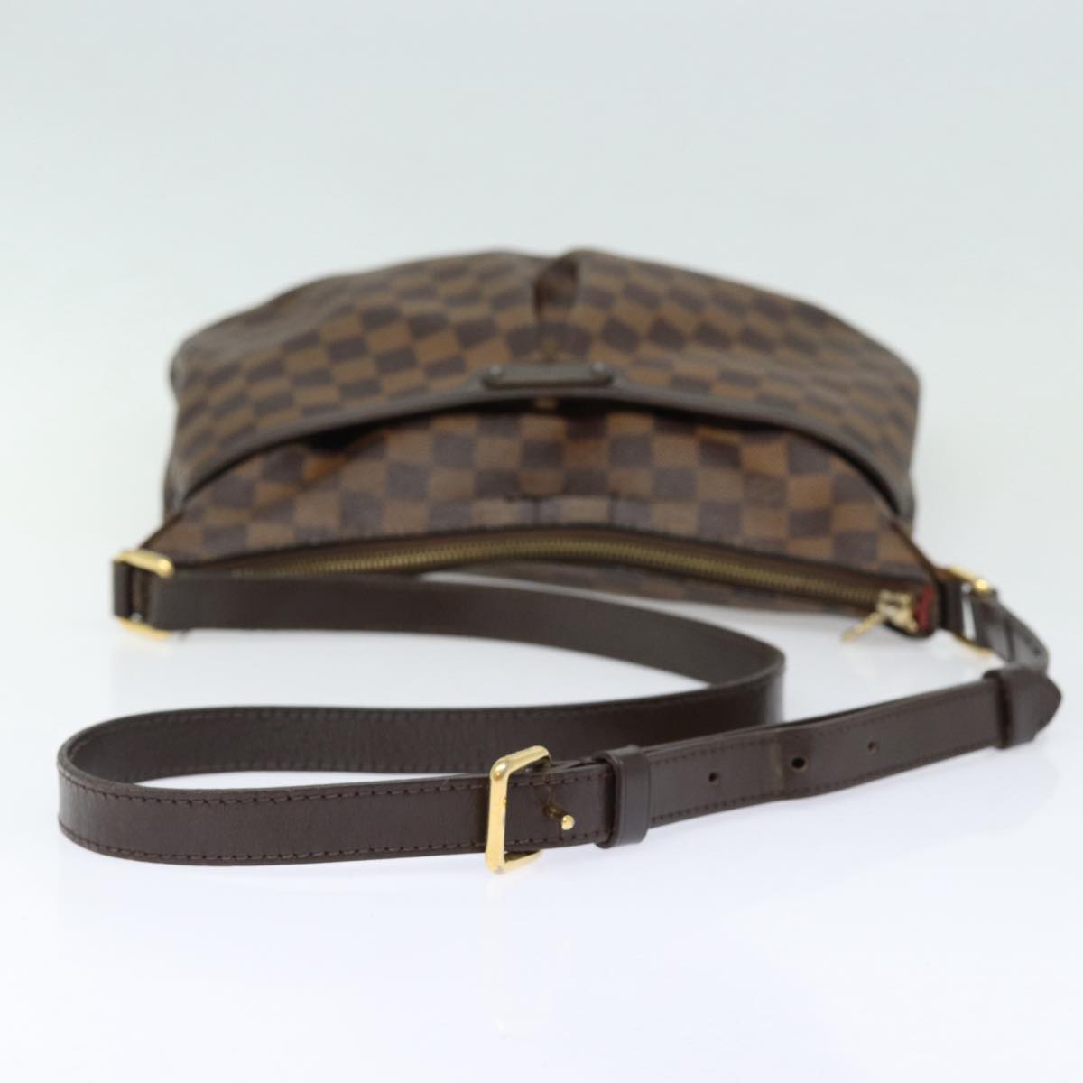 LOUIS VUITTON Damier Ebene Bloomsbury PM Shoulder Bag N42251 LV Auth 86720