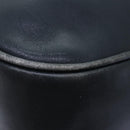 GUCCI Hand Bag Leather 2way Navy Gold 001 0166 1638 Auth 86728-14