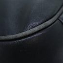 GUCCI Hand Bag Leather 2way Navy Gold 001 0166 1638 Auth 86728-15