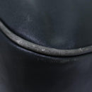 GUCCI Hand Bag Leather 2way Navy Gold 001 0166 1638 Auth 86728-16