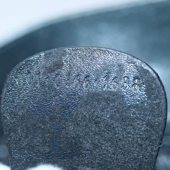 GUCCI Hand Bag Leather 2way Navy Gold 001 0166 1638 Auth 86728