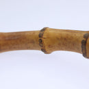 GUCCI Hand Bag Leather 2way Navy Gold 001 0166 1638 Auth 86728-8