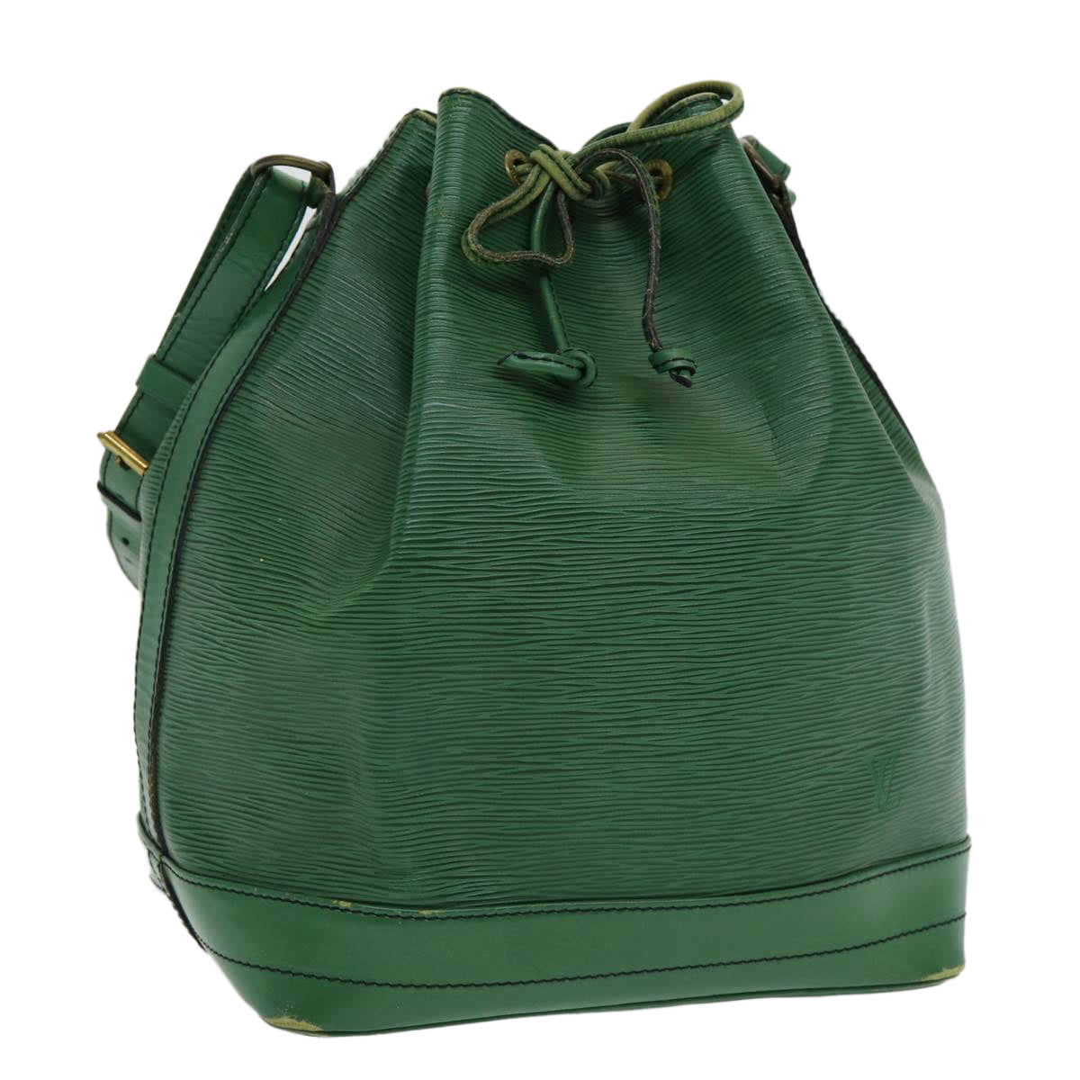 LOUIS VUITTON Epi Noe Shoulder Bag Green M44004 LV Auth 86731