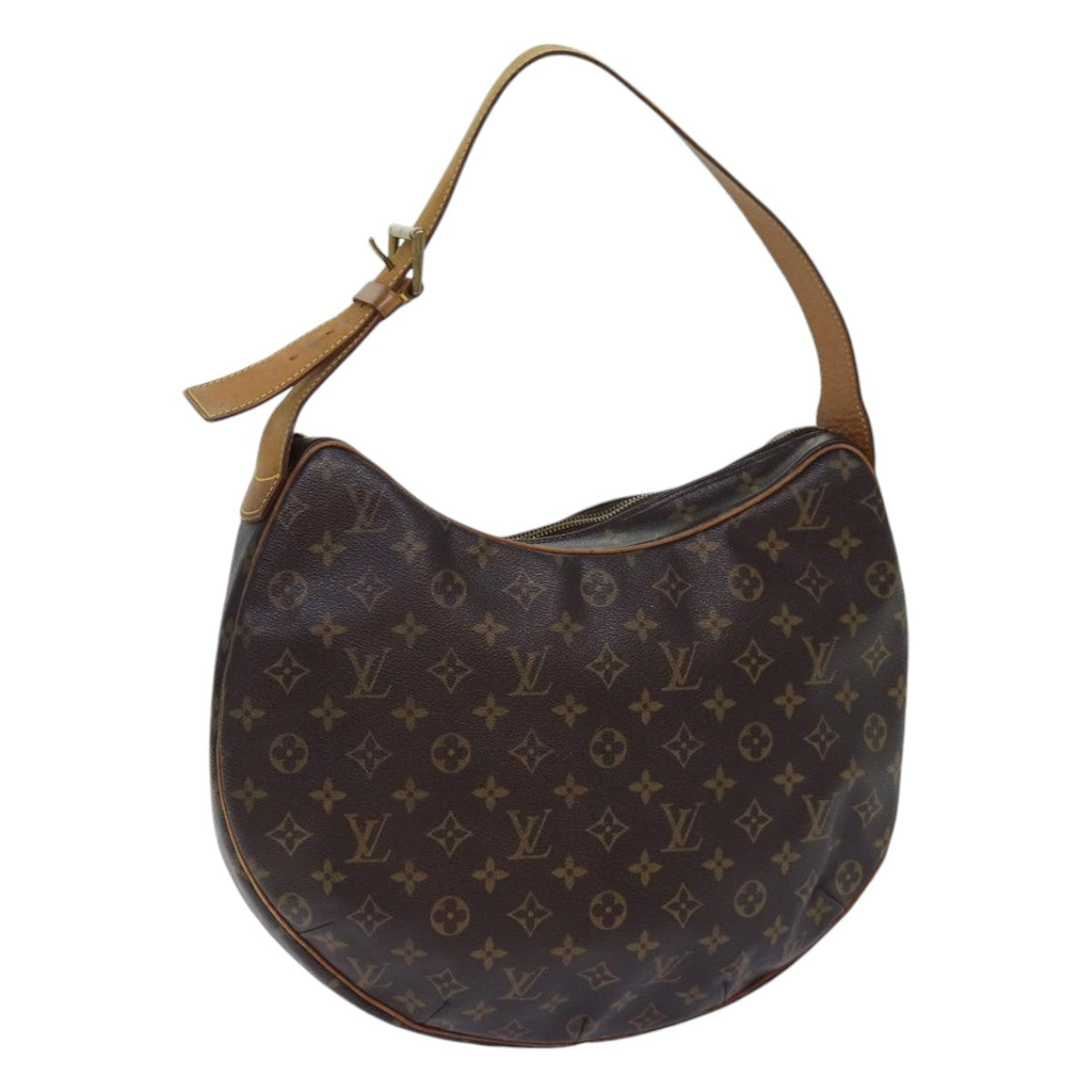 LOUIS VUITTON Monogram Croissant MM Shoulder Bag M51512 LV Auth 86735