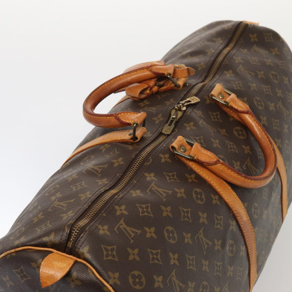LOUIS VUITTON Monogram Keepall 60 Boston Bag M41422 LV Auth 86740