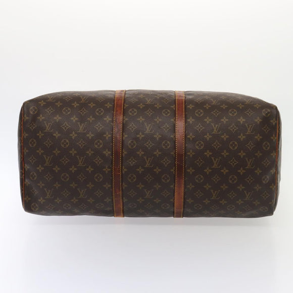 LOUIS VUITTON Monogram Keepall 60 Boston Bag M41422 LV Auth 86740