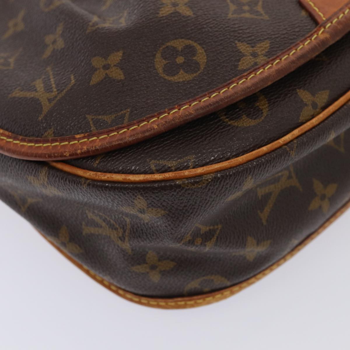 LOUIS VUITTON Monogram Menilmontant PM Shoulder Bag M40474 LV Auth 86751