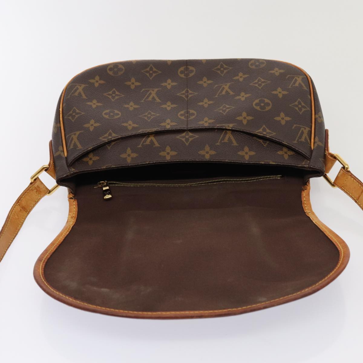 LOUIS VUITTON Monogram Menilmontant PM Shoulder Bag M40474 LV Auth 86751