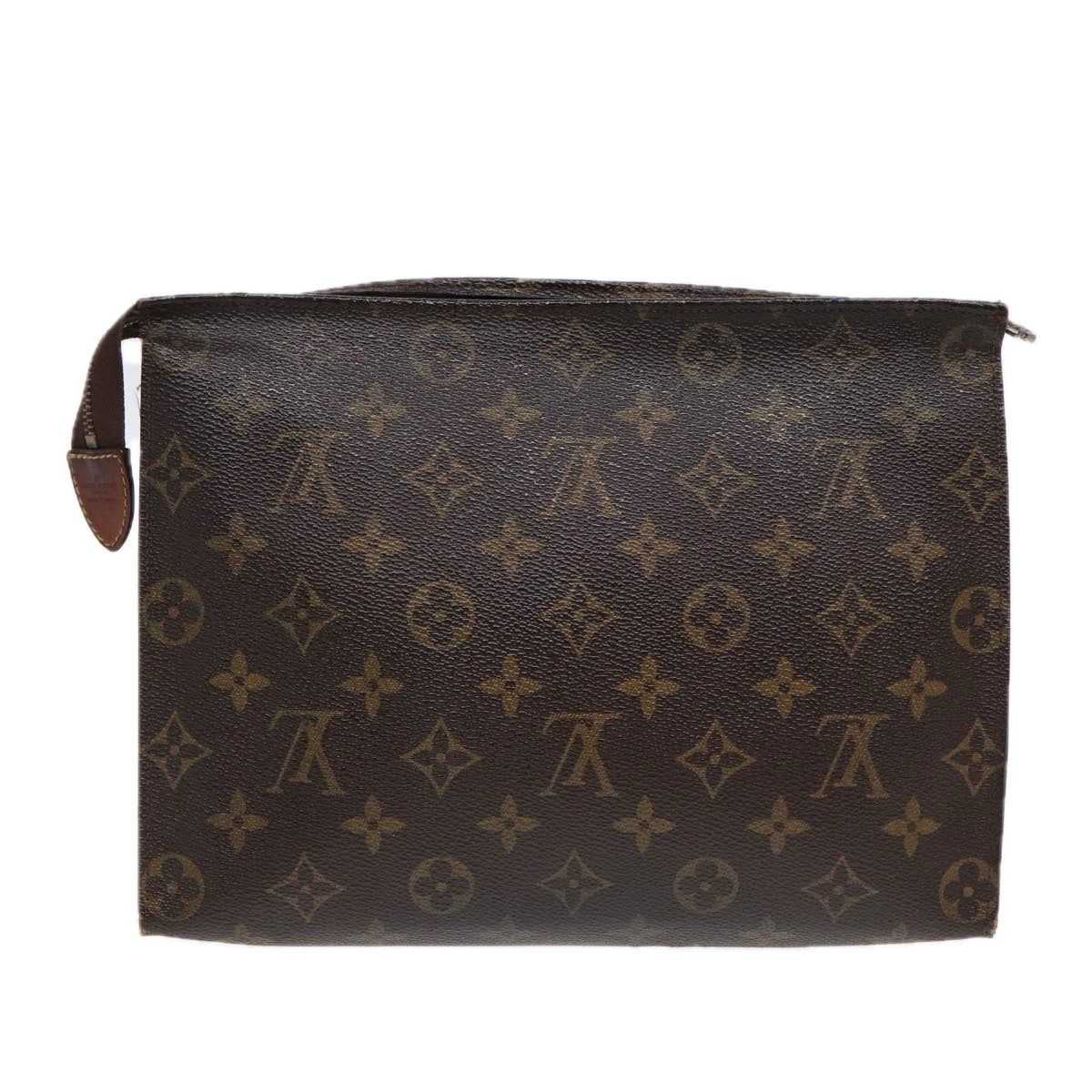 LOUIS VUITTON Monogram Poche Toilette 26 Pouch M47542 LV Auth 86755 - 0