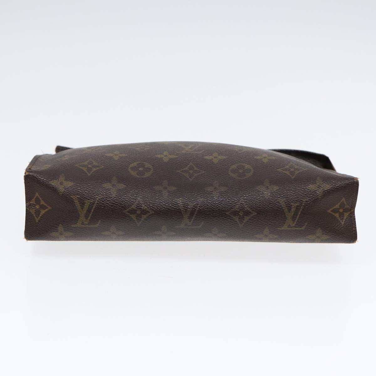 LOUIS VUITTON Monogram Poche Toilette 26 Pouch M47542 LV Auth 86755