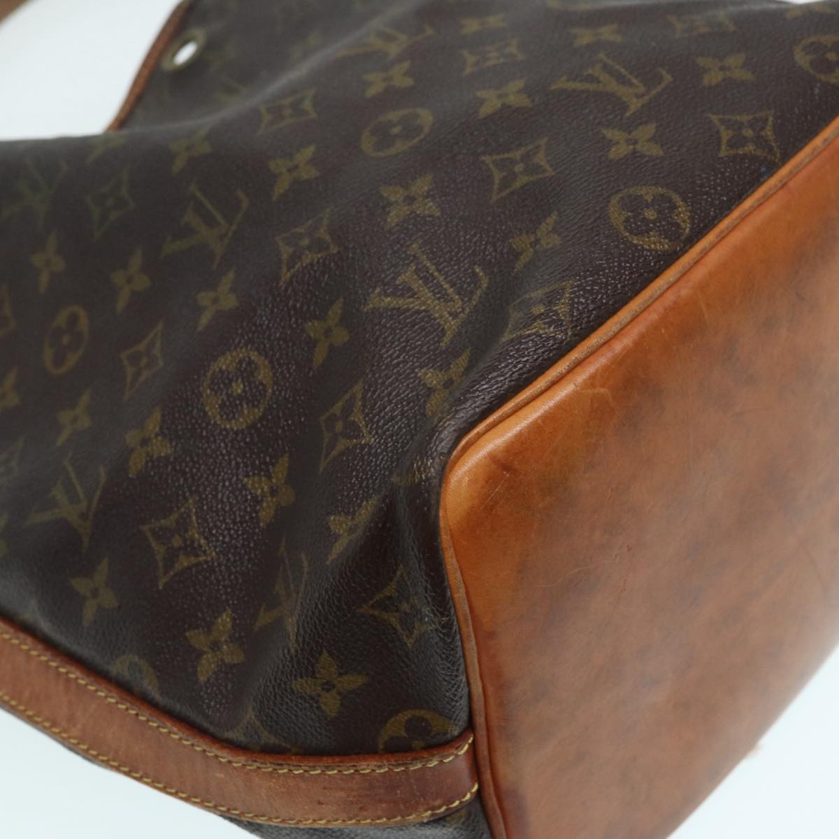 LOUIS VUITTON Monogram Petit Noe Shoulder Bag M42226 LV Auth 86756