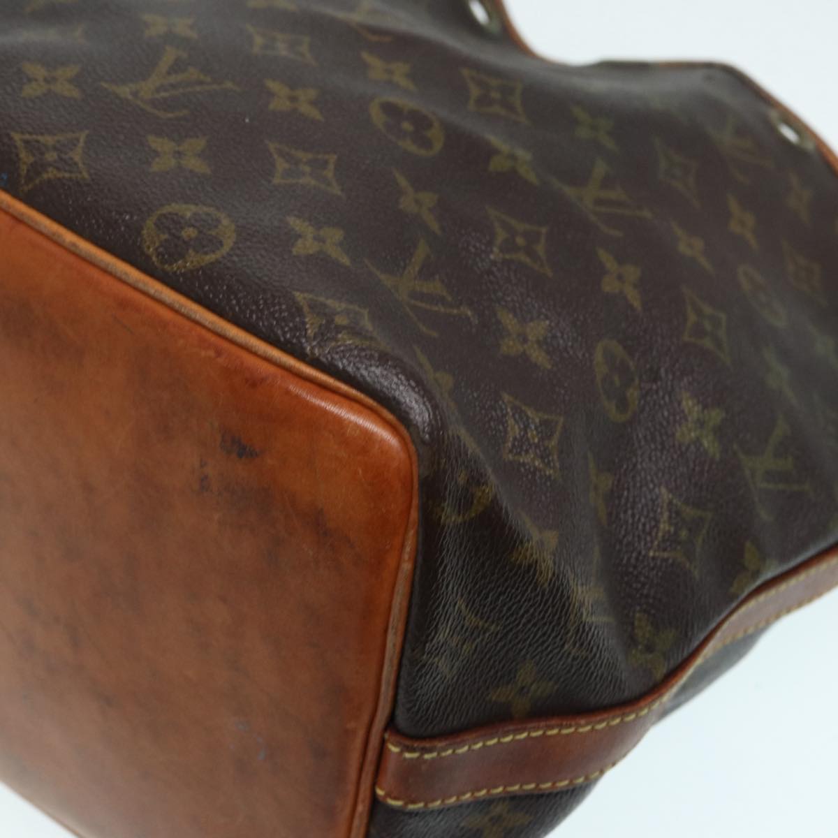 LOUIS VUITTON Monogram Petit Noe Shoulder Bag M42226 LV Auth 86756