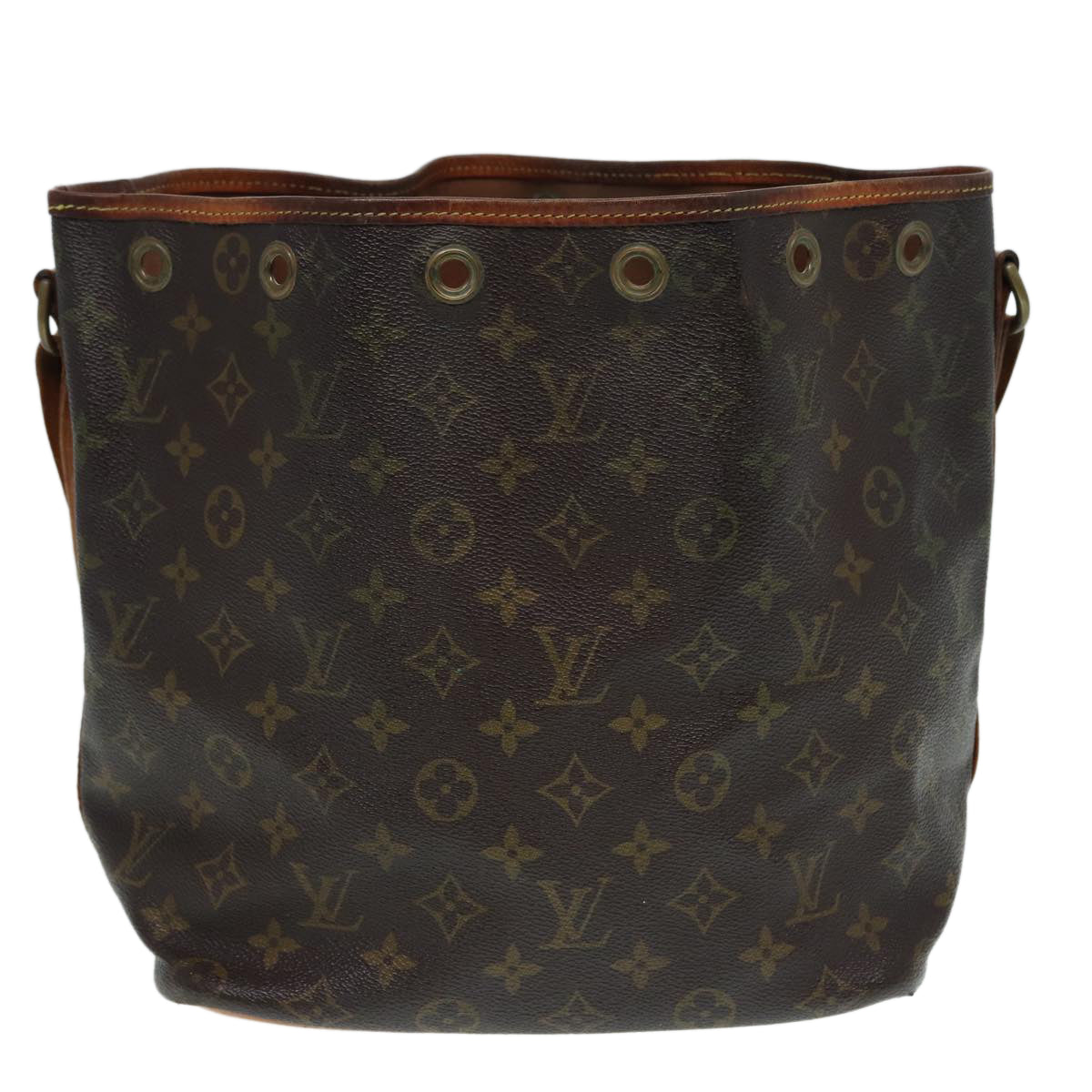 LOUIS VUITTON Monogram Petit Noe Shoulder Bag M42226 LV Auth 86756