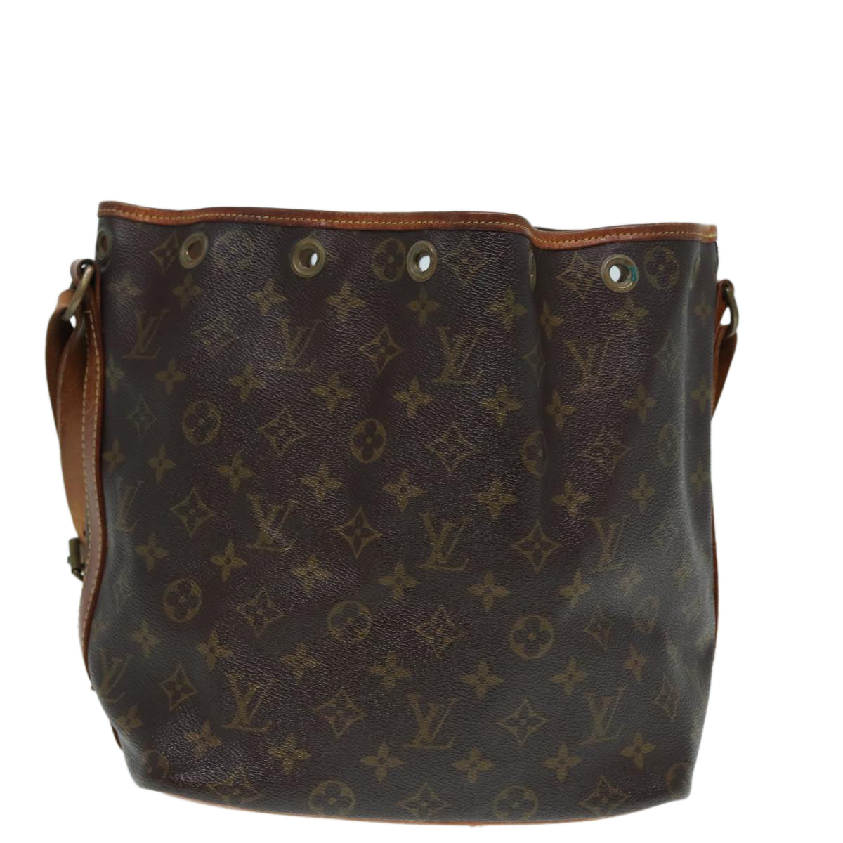 LOUIS VUITTON Monogram Petit Noe Shoulder Bag M42226 LV Auth 86756