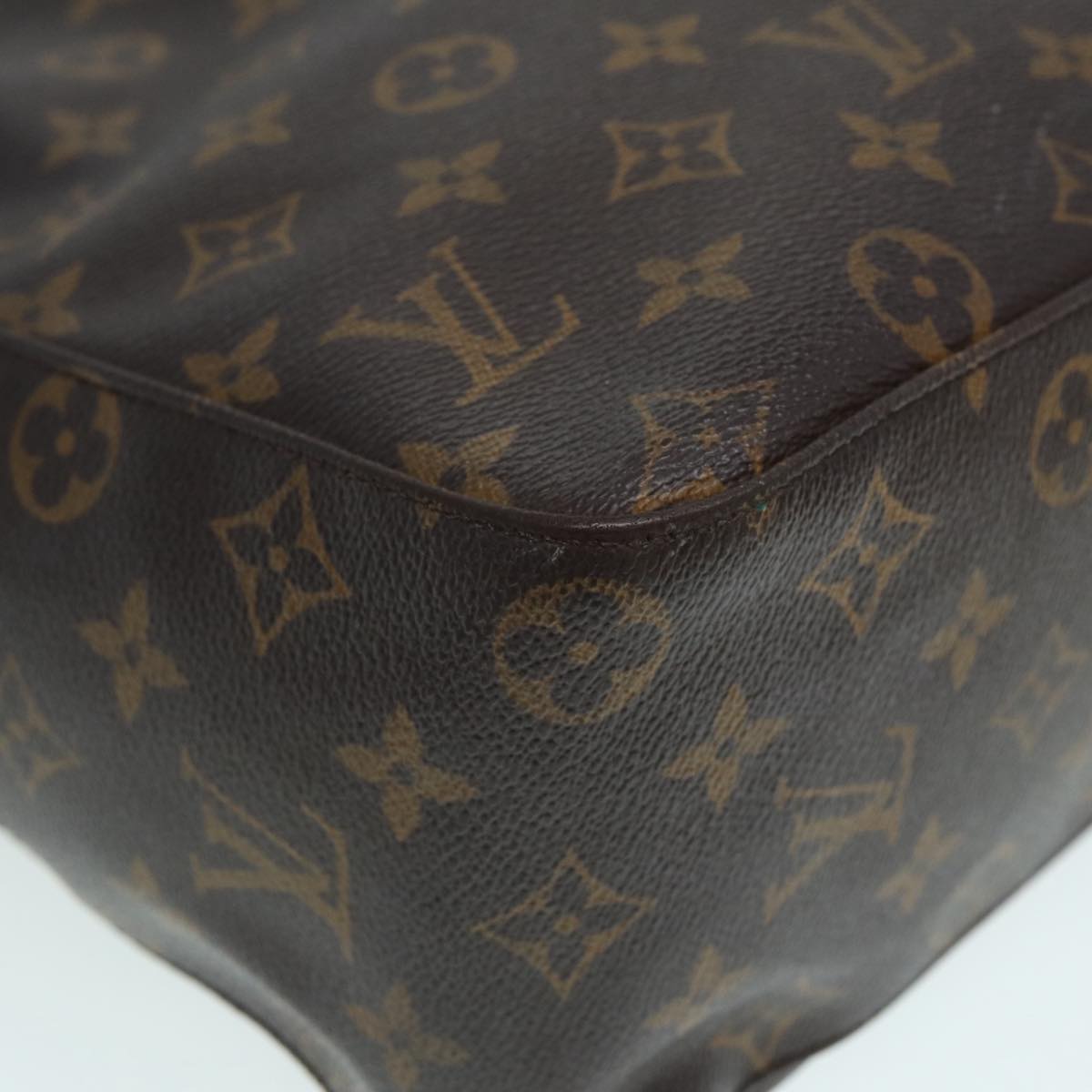 LOUIS VUITTON Monogram Looping GM Shoulder Bag M51145 LV Auth 86763